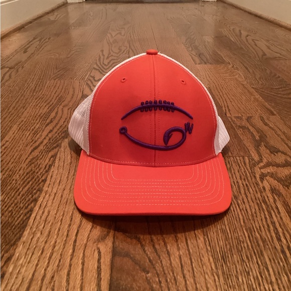 Clemson football ball/ fishing hat - Picture 1 of 7